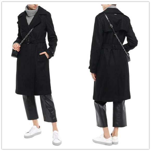 Dkny Jackets & Blazers - DKNY Black Trench Coat